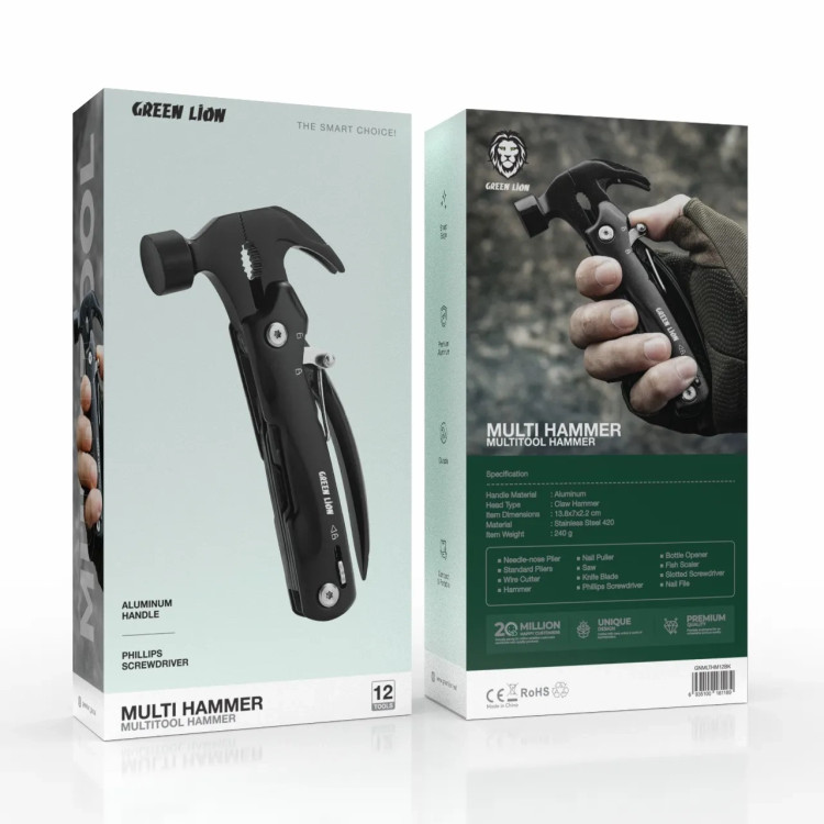 چکش چندکاره گرین لاین 12 کاره