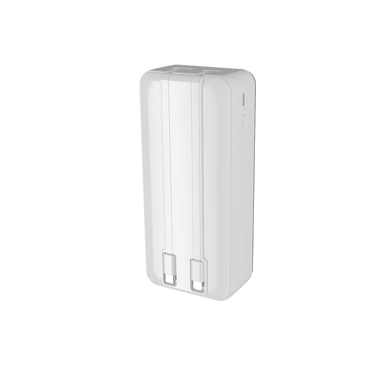 پاوربانک تسکو TP 985 دارای کابل داخلی Type-C و Lightning