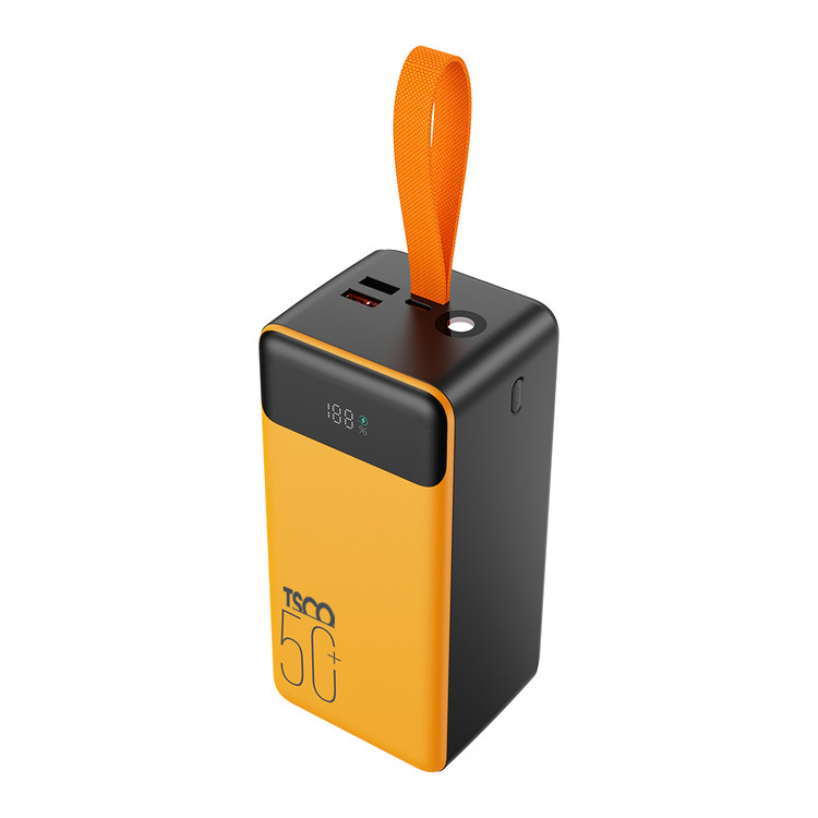 پاوربانک TSCO TP5001 دارای کابلهای داخلی Lightning و Type-C