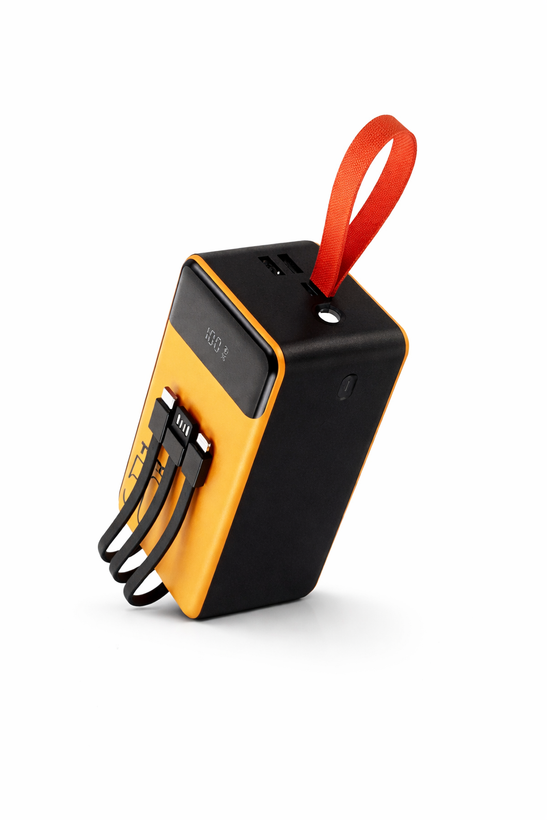 پاوربانک TSCO TP5001 دارای کابلهای داخلی Lightning و Type-C