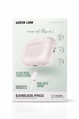 ایرپاد گرین لاین Earbuds Pro 2 Active ANC با حذف نویز فعال