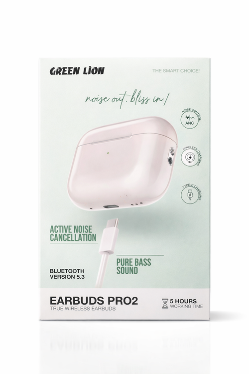 ایرپاد گرین لاین Earbuds Pro 2 Active ANC با حذف نویز فعال