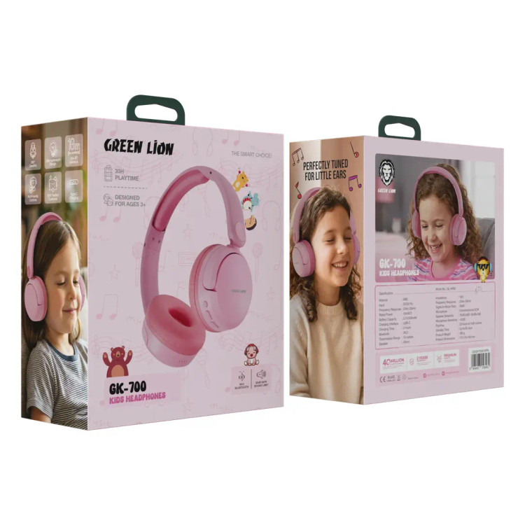 هدفون بیسیم کودک گرین لاین GK-700