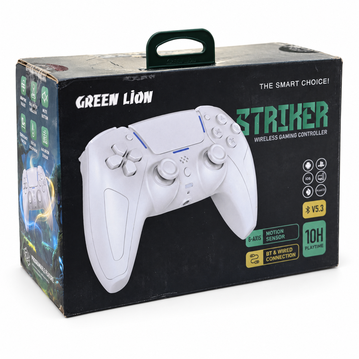 دسته بازی بی‌سیم گرین لاین Striker مدل G-PS5A