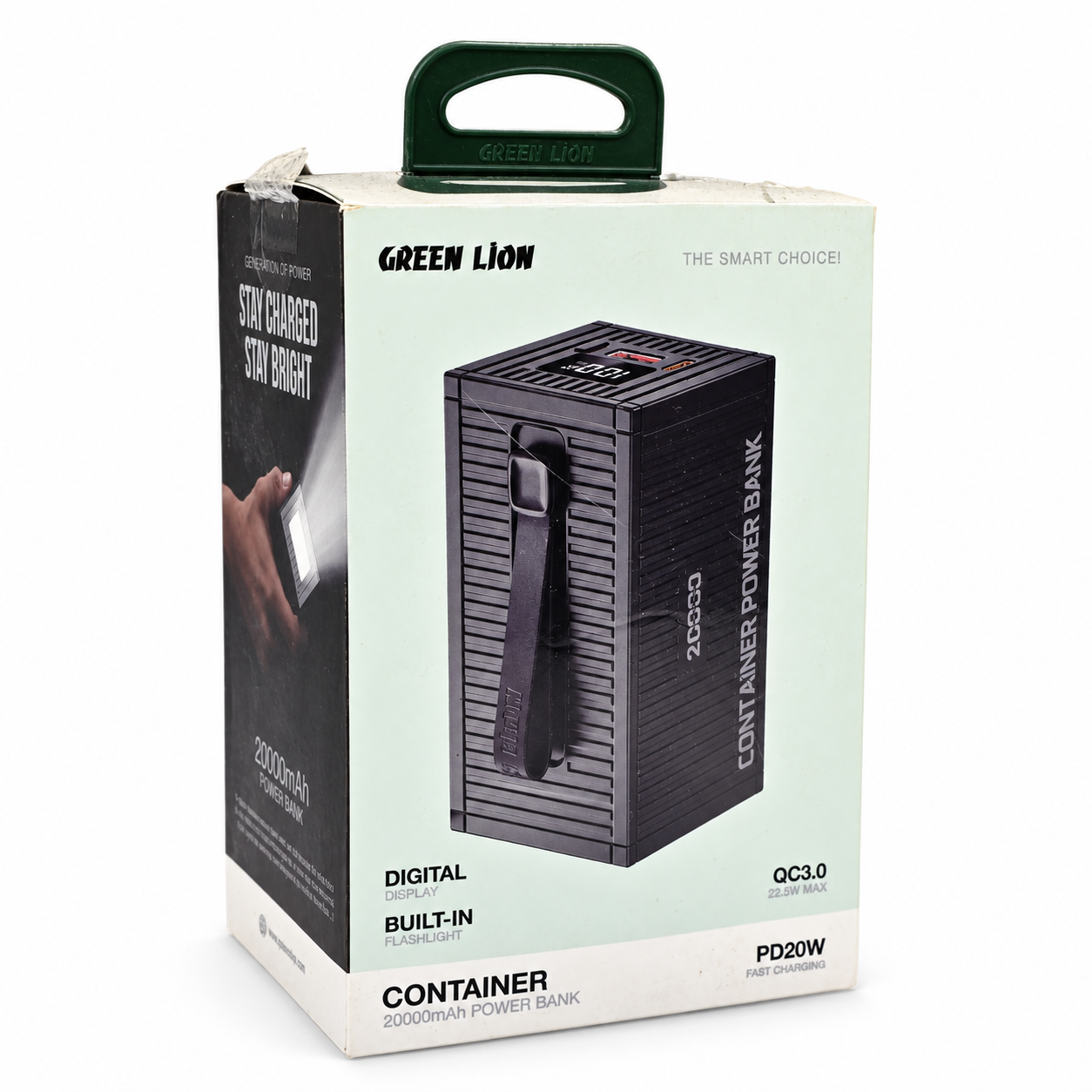 پاوربانک 20 هزار گرین لاین Container با توان ۲۲.۵ وات