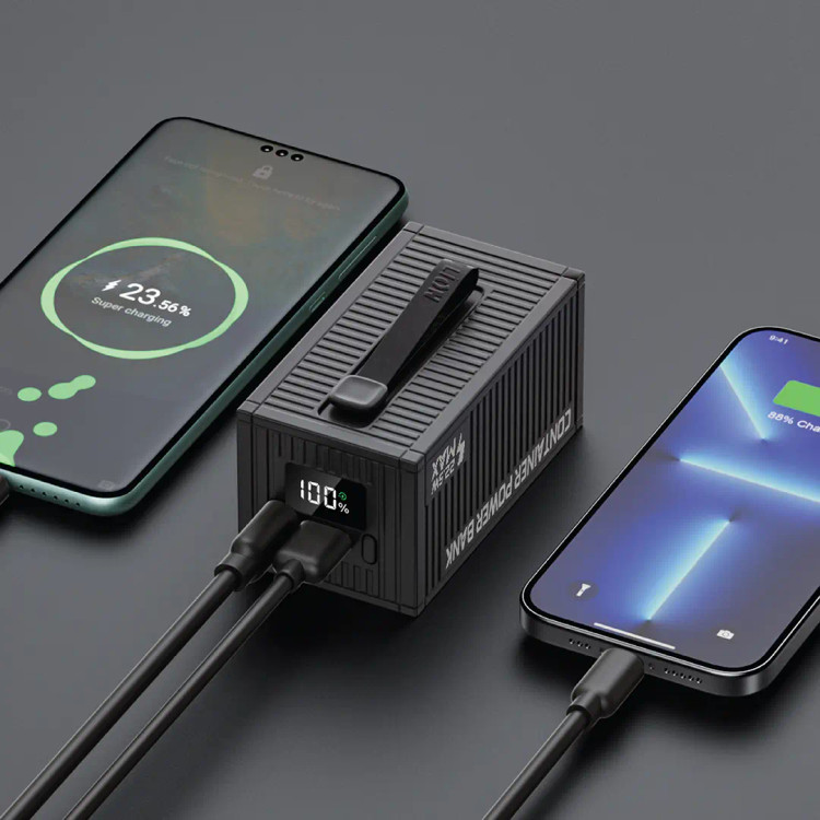 پاوربانک 30 هزار گرین لاین Container مدل GL-PX62