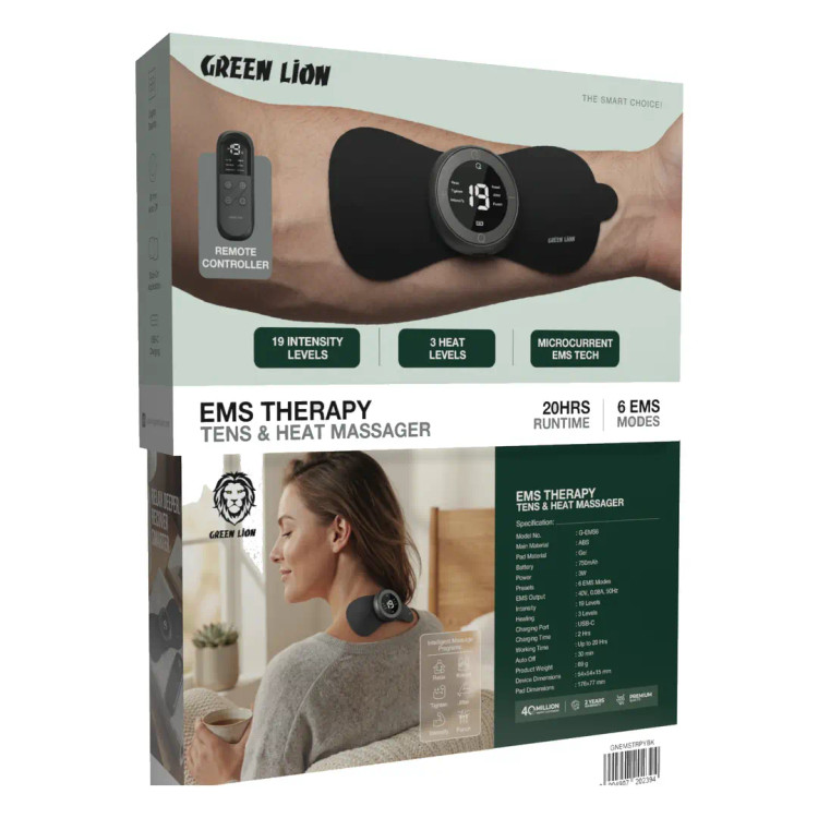ماساژور EMS و TENS حرارتی گرین لاین مدل G-EMS6
