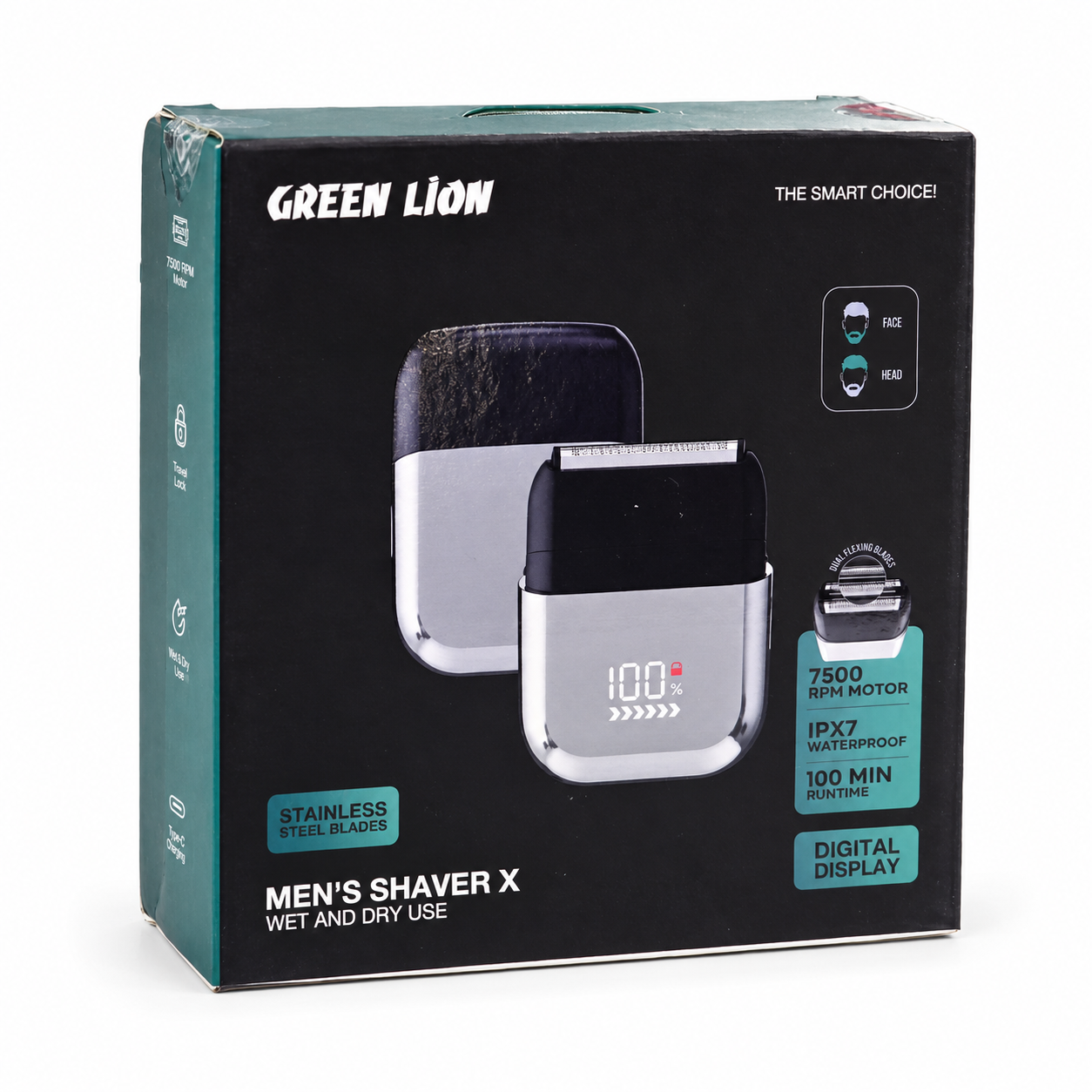 ماشین اصلاح صورت گرین لاین مدل Men’s Shaver X