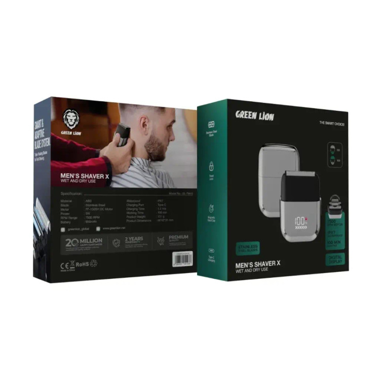 ماشین اصلاح صورت گرین لاین مدل Men’s Shaver X